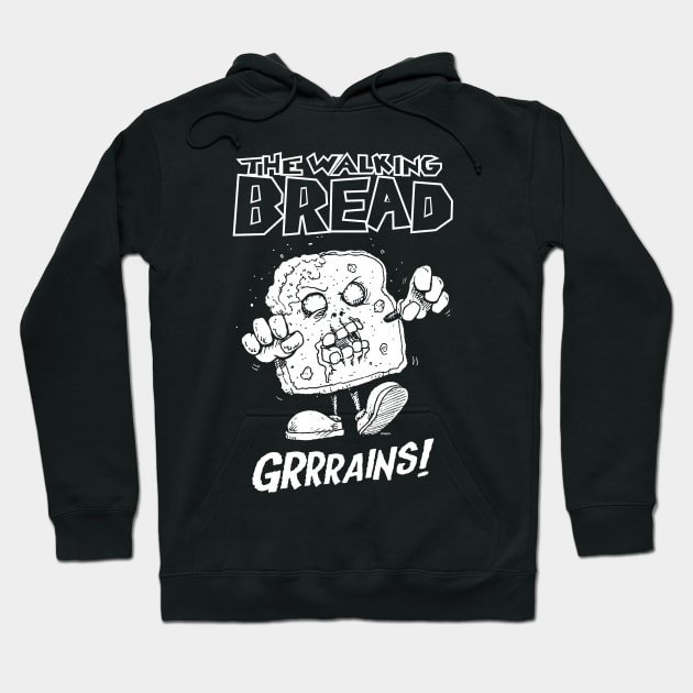 THE WALKING BREAD! Hoodie by FWACATA